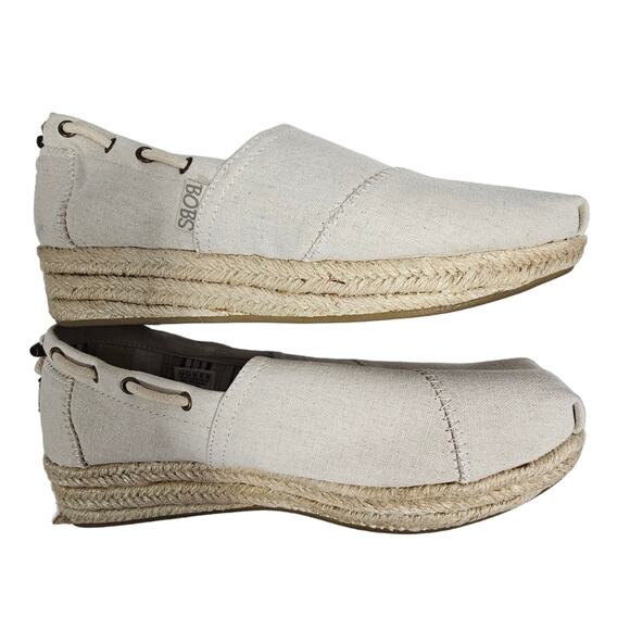 BOBS Set Sail in Natural by Skechers Women's Size 8.5 - Picture 3 of 7